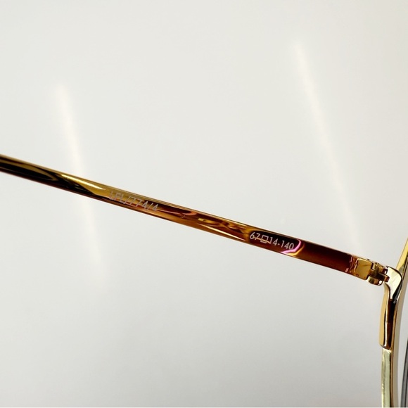 Linda Farrow Gold 774 C1 Jamila Cat Eye Sunglasses - Picture 5 of 6